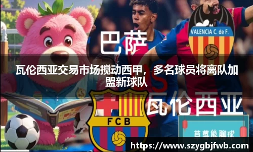 瓦伦西亚交易市场搅动西甲，多名球员将离队加盟新球队