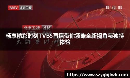 畅享精彩时刻TVBS直播带你领略全新视角与独特体验